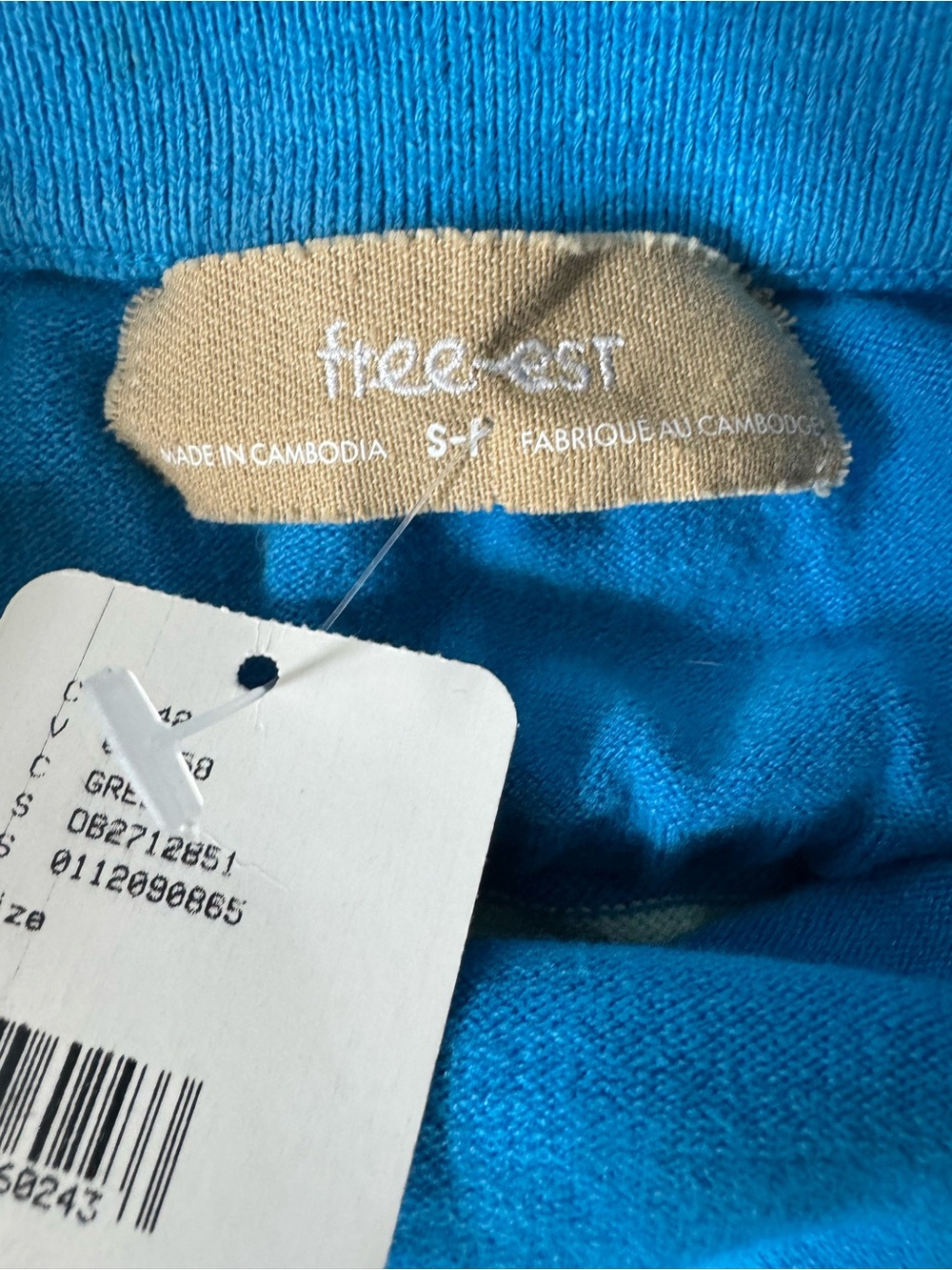 Free People Sassafrass Striped Sweater Set NWT - Picture 6 of 12